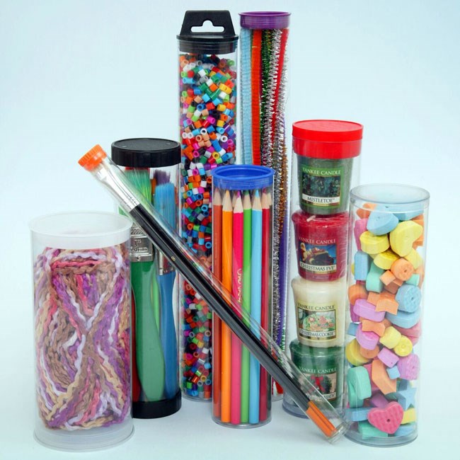 Plastic Tubes for Crafts